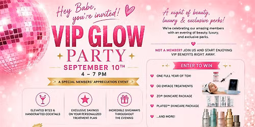 VIP Glow Party at Navarre Wellness