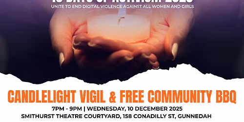 Candlelight Vigil - 16 Days of Activism Against Gender-based Violence