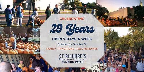 St. Richard\u2019s 29th Annual Charity Pumpkin Patch \ud83c\udf83