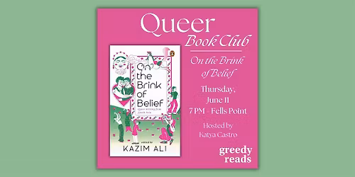Queer Book Club: "On the Brink of Belief: Queer Writing from South Asia"