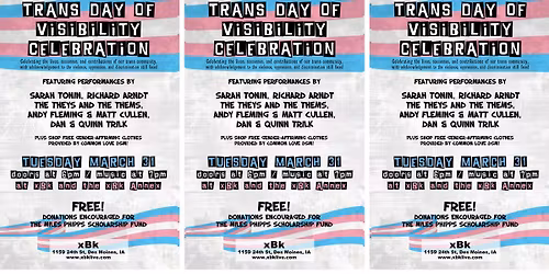 Trans Day of Visibility Celebration \/\/ FREE!