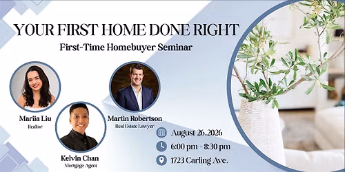 First Time Home Buyer Seminar