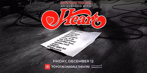 Heart: Royal Flush Tour 2025