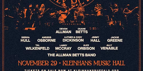 Allman Betts Family Revival at Tobin Center for the Performing Arts