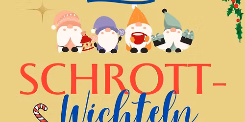 Schrottwichteln in der Guten Stube