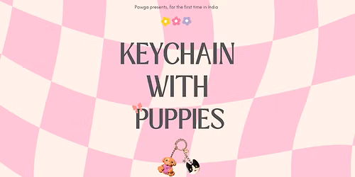 Pawga's Clay Keychains w Puppies at Sant\u00e9 Spa Cuisine