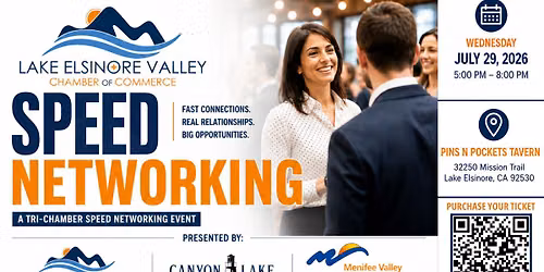 Tri-Chamber Speed Networking