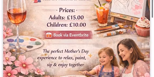 Mothers Day Paint & Sip Door Mats