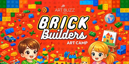 SUMMER CAMP: Brick Builders Art Camp! July 13th-17th 9am-2pm