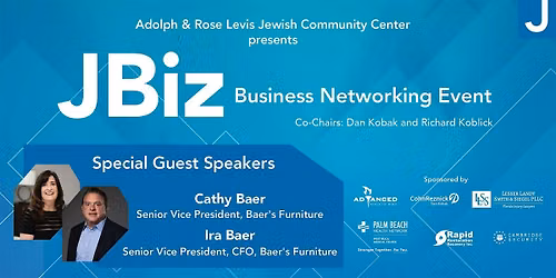 Adolph & Rose Levis JCC presents JBiz, A Business Networking Event Series