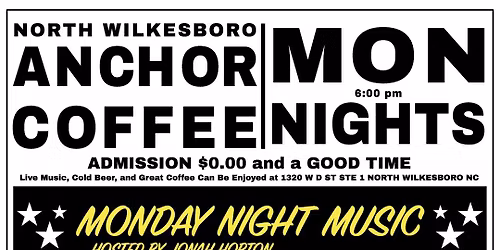 Jonah Horton's Monday Night Music with Jens Kruger