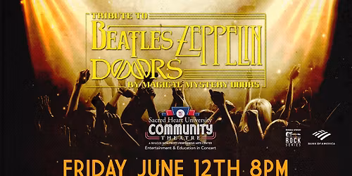 MAGICAL MYSTERY DOORS - Beatles, Zeppelin, Doors Tribute