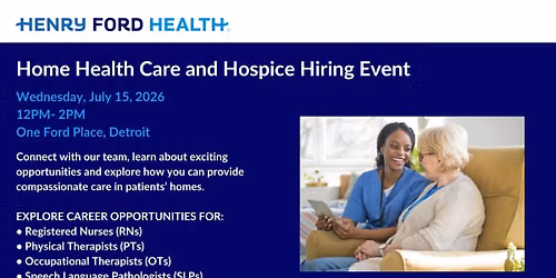 Home Health Care and Hospice Hiring Event