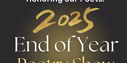 End of Year Poetry Show