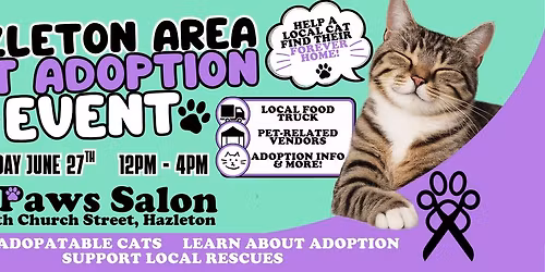 Hazleton Area Cat Adoption Event 2nd Annual