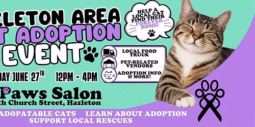 Hazleton Area Cat Adoption Event 2nd Annual
