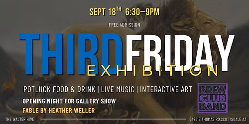 September Third Friday at The Walter Hive
