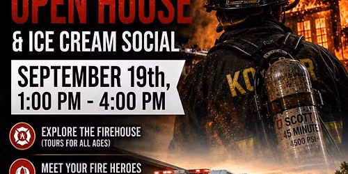 Kohler Fire Department open-house and ice cream social.