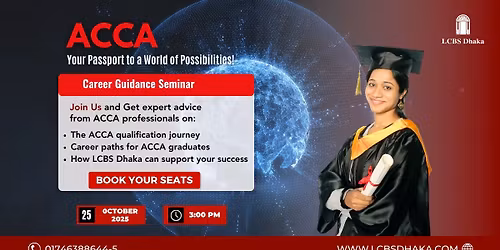 Unleash the next step of your dream career with ACCA!