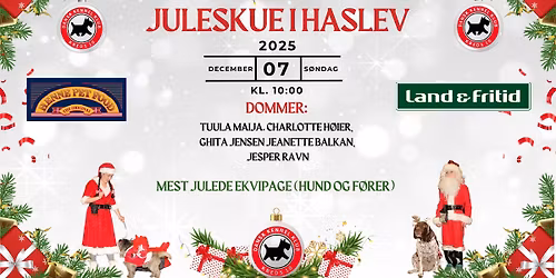 Juleskue 2025 i Haslev