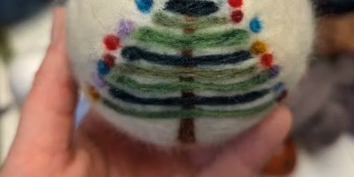 Needle Felted Baubles