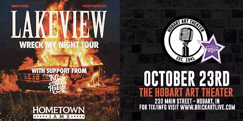 Hometown Jams: LAKEVIEW w\/ KG & the Bad Habits