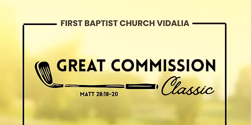 FBC Golf Tournament - 4 Man Scramble