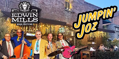 Jumpin Joz at Edwin Mills in Pasadena - FREE - Wednesday 12\/17 from 6-10pm