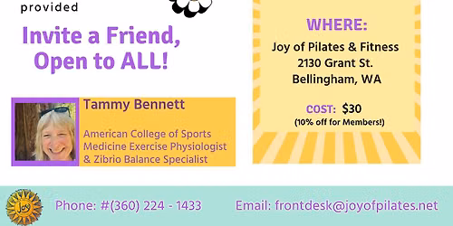 Balance and Stability Workshop
