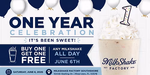 \ud83c\udf89 BOGO FREE SouthShore 1-Year Celebration! \ud83c\udf89