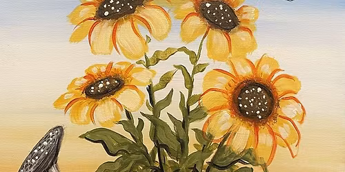 Sunflowers in a Watercan