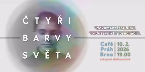 Premi\u00e9ra dokument\u00e1rn\u00edho filmu \u010cty\u0159i barvy sv\u011bta + beseda