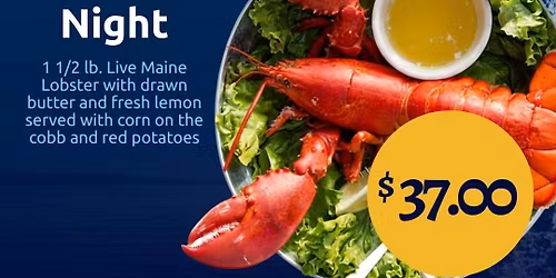\ud83e\udd9e\u2728 Your Thursday Upgrade: Lobster Night at Catches Waterfront Grille