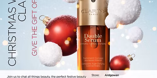 Christmas with Clarins at Ardgowan