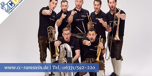 Viera Blech - Blasmusik der Spitzenklasse aus Tirol! \/ Support: Die Almh\u00fctten Musikanten