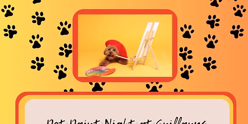 Pup Paint Night at Sniffany's