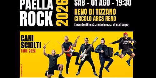 Paella Rock 2026 - CANI SCIOLTI LIVE!