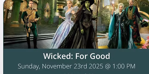 Wicked for Good 