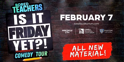 Bored Teachers Comedy Tour
