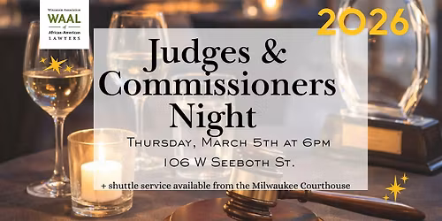Judges & Commissioners Night