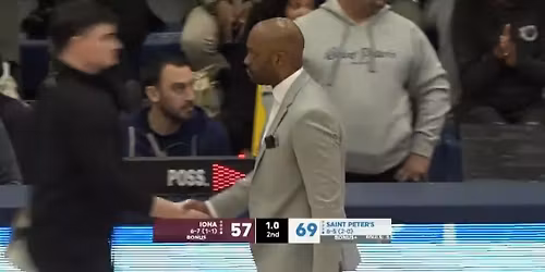 Iona Gaels at Saint Peter's Peacocks Mens Basketball