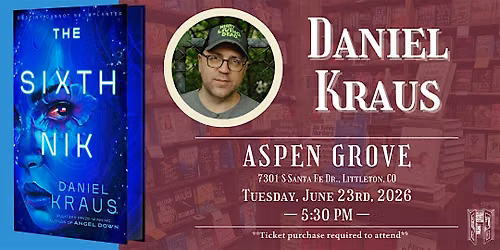 Daniel Kraus with Stephen Graham Jones Live at Tattered Cover Aspen Grove