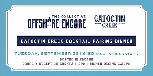 Catoctin Creek Cocktail Pairing Dinner