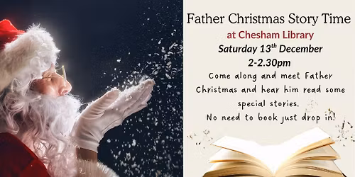 Father Christmas Storytime at Chesham Library