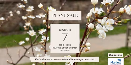 Plant Sale - Saturday 7th March @ Circus Street