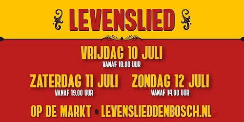 Levenslied Den Bosch  2026
