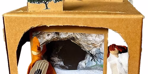 Orpheus Peg Doll Diorama