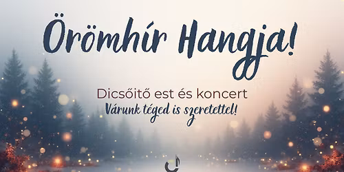 \u00d6r\u00f6mh\u00edr Hangja! Gyere hangol\u00f3djunk egy\u00fctt Kar\u00e1csonyra!