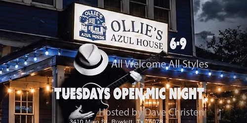 Open Mic Tuesdays @ Ollies