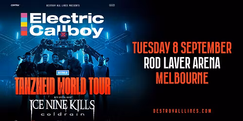 Electric Callboy \/\/ Melbourne \/\/ Tanzneid World Tour \/\/ Rod Laver Arena \/\/ LIC AA 